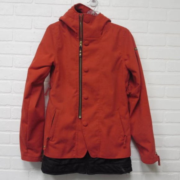 Nomis Sands Waterproof Red Corduroy Look Heavy Weight Snow
